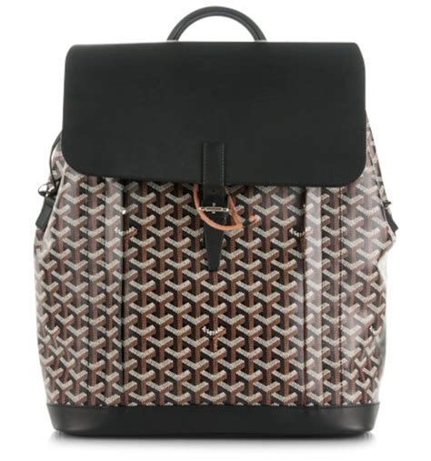 goyard black|goyard backpack black.